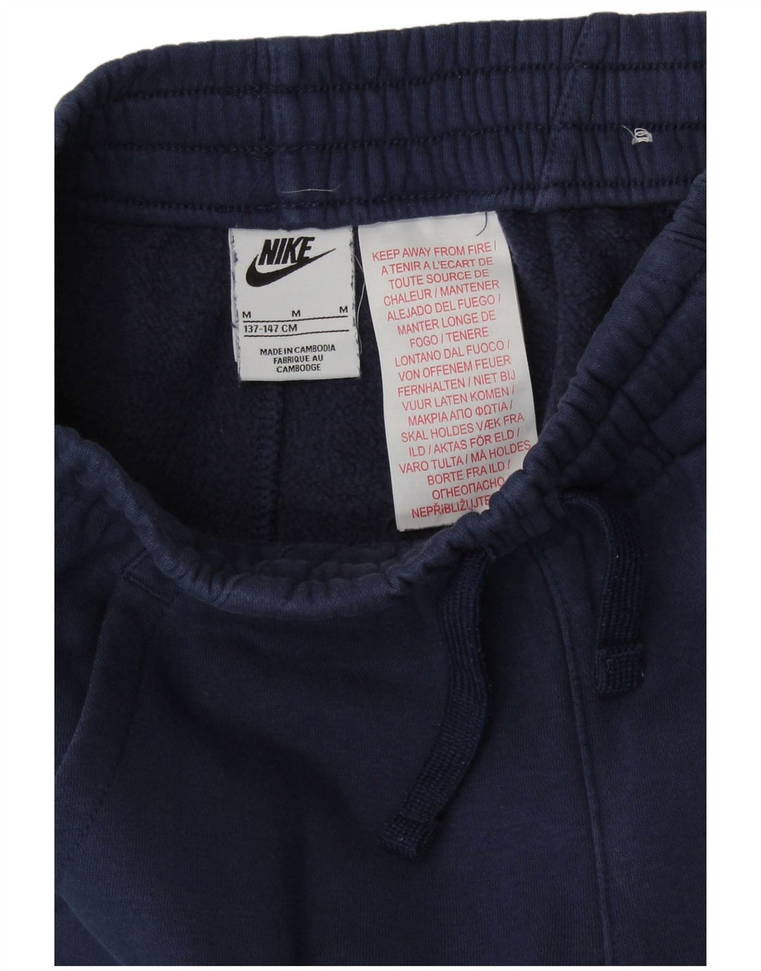 NIKE Boys Graphic αθλητική φόρμα παντελόνι Joggers 10-11 ετών Medium Navy Blue