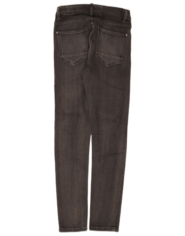Zara Mens Slim Jeans EU 38 Small W30 L30 Grey Cotton