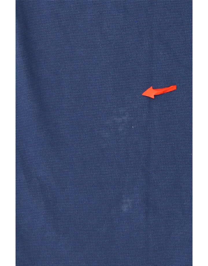 Ανδρικό μπλουζάκι πόλο Lacoste, νούμερο 5, Μεγάλο γαλάζιο από βαμβάκι