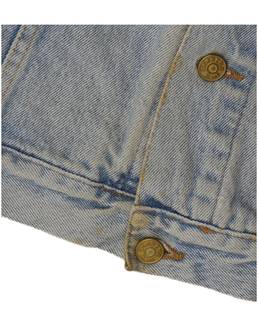 Carrera Ανδρικό Τζιν Gilet UK 14 Μεσαίο Μπλε Βαμβακερό