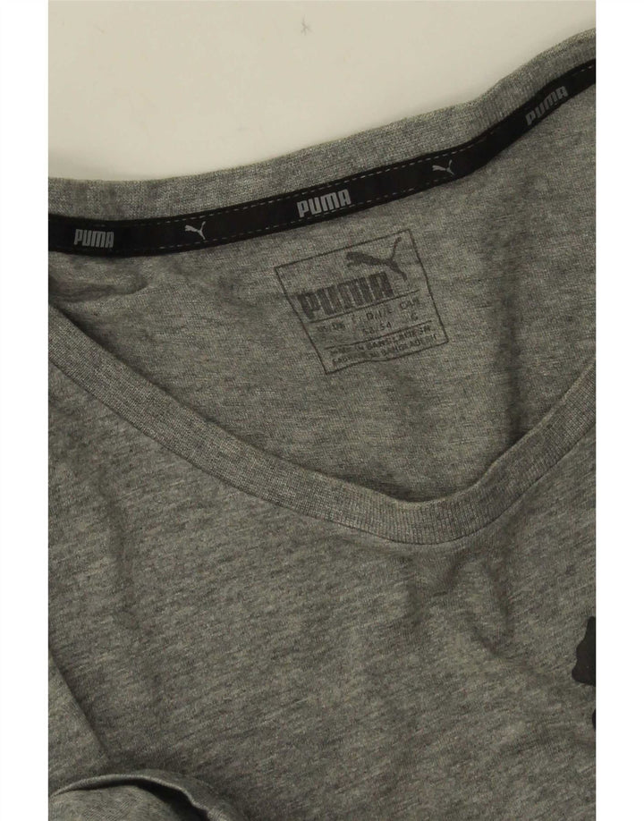 Ανδρικό γραφικό T-Shirt Puma Top Large Grey