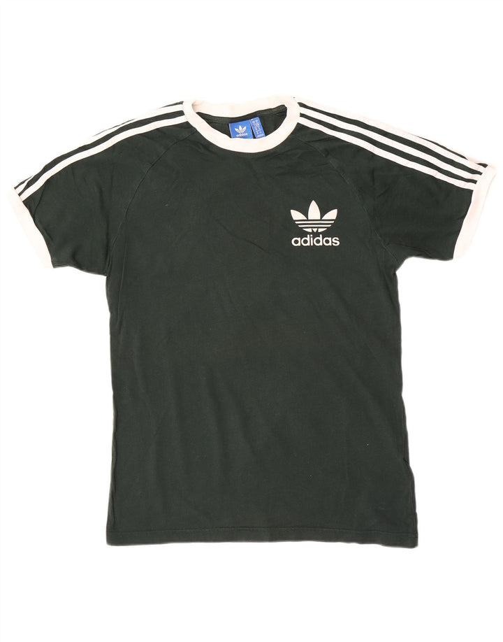 Ανδρικό γραφικό T-Shirt Adidas Top Μεσαίο πράσινο βαμβακερό