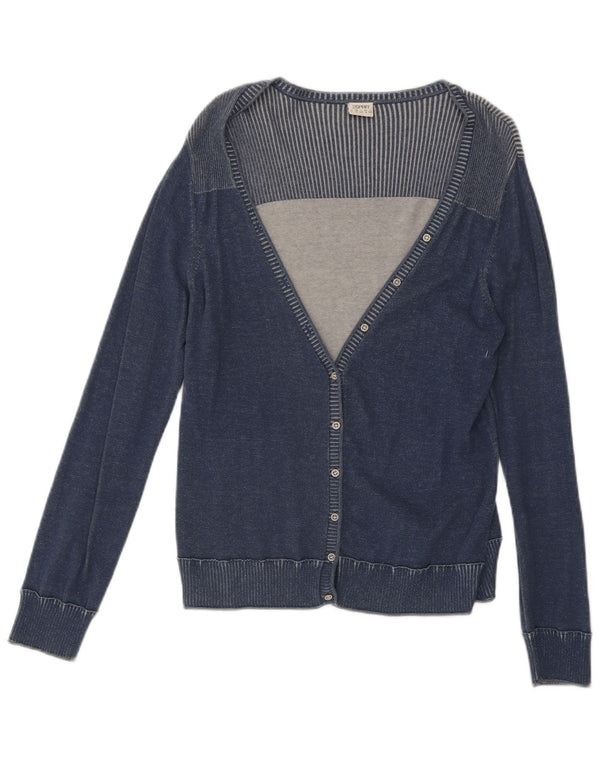 Γυναικείο πουλόβερ Esprit Cardigan UK 18 XL Blue Pinstripe Cotton