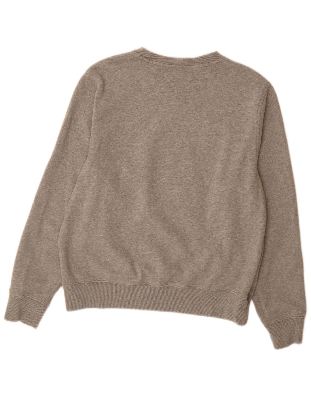 Γυναικείο γραφικό φούτερ TOMMY HILFIGER Jumper UK 14 μεσαίο γκρι βαμβακερό