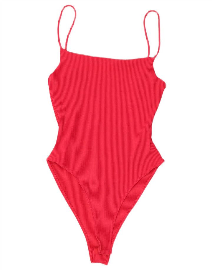 Zara Γυναικείο Φορμάκι UK 12 Medium Red Polyamide