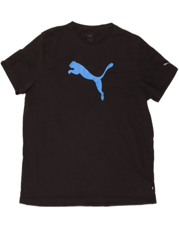Ανδρικό γραφικό μπλουζάκι Puma 3XL μαύρο βαμβακερό