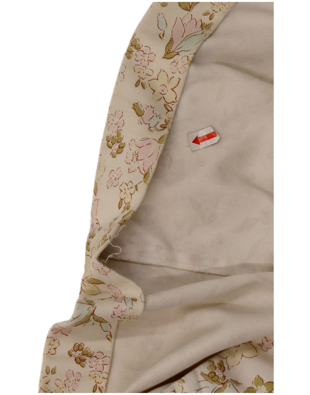 Γυναικεία Μίνι Φούστα CACHAREL W30 Μεσαίο Λευκό Φλοράλ Βαμβακερό