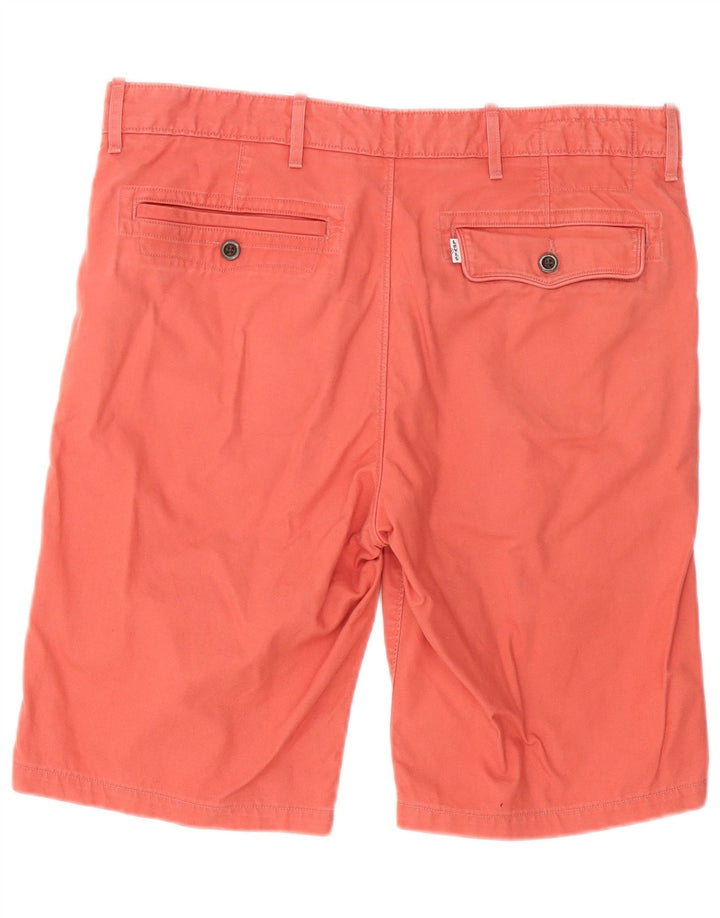 Ανδρικό σορτς Chino Levi's W34 μεγάλο ροζ βαμβακερό