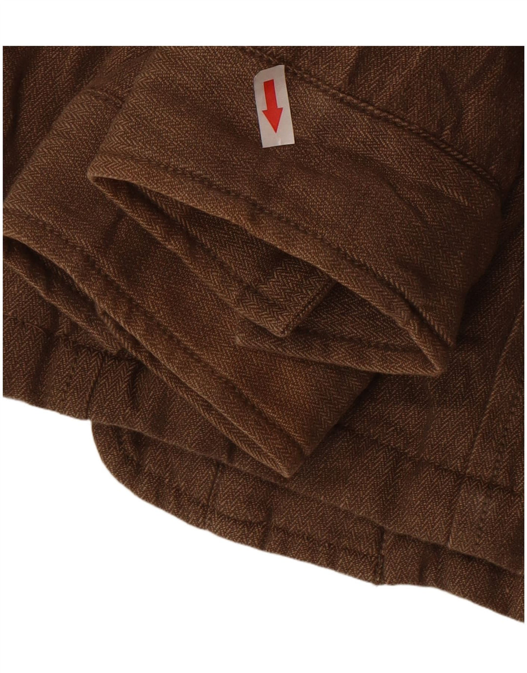 Marlboro Classics Γυναικείο Utility Μπουφάν EU 44 XL Καφέ βαμβακερό ψαροκόκκαλο