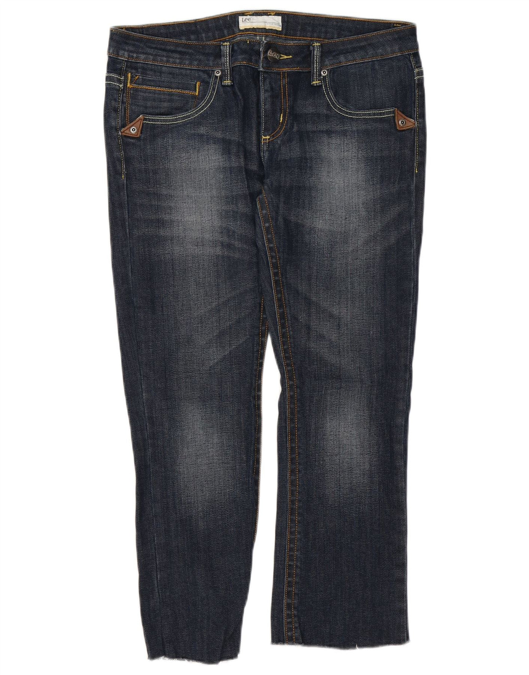 Γυναικείο Cropped Jeans LEE W31 L25 Blue Cotton
