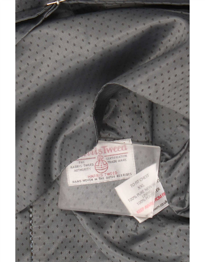 Ανδρικό γιλέκο Harris Tweed 2XL Γκρι νέο μαλλί