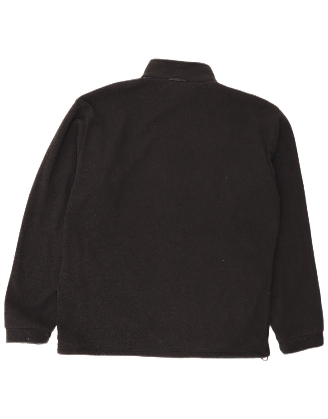 Fila Mens Liner Fleece Jacket UK 44 2XL Μαύρο Πολυεστέρας