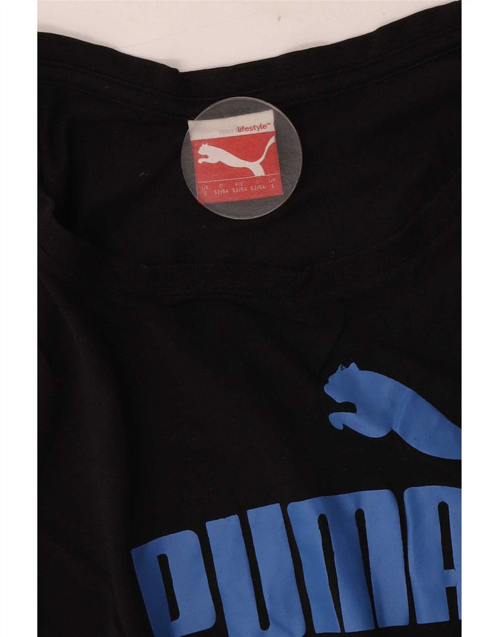 Ανδρικό T-Shirt Nike Top Large Μαύρο