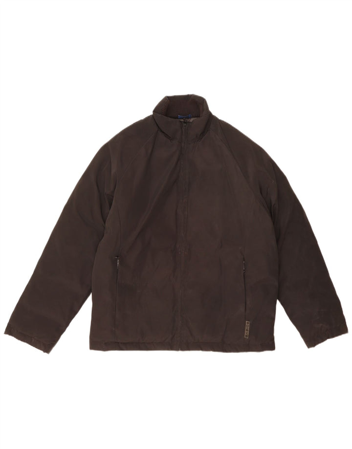 Oasis Ανδρικό μπουφάν με επένδυση UK 38 Medium Black Nylon