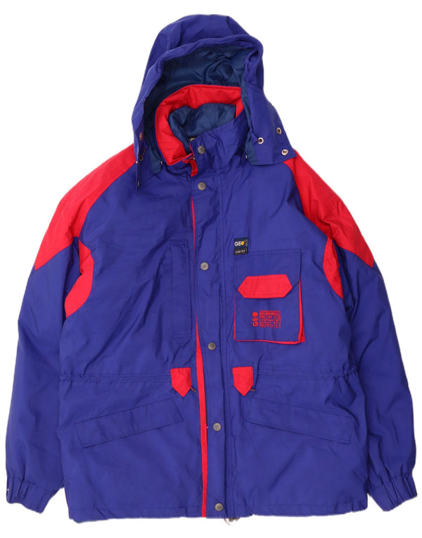 Geo Spirit Ανδρικό τζάκετ σκι με κουκούλα Gore-Tex IT 52 XL Blue Colourblock