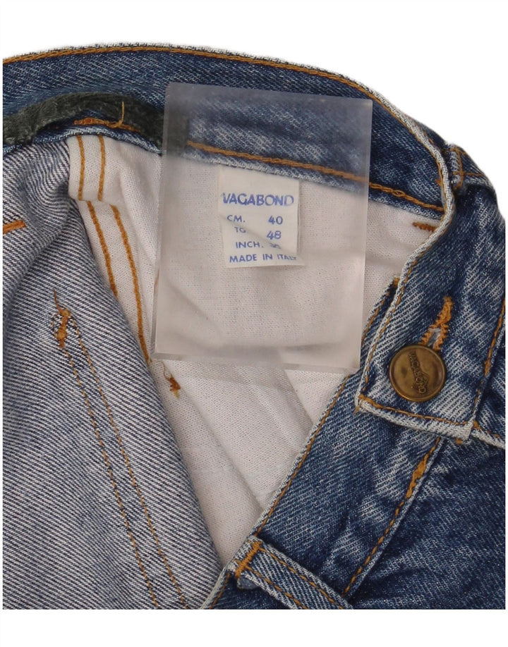 Vagabond Γυναικεία Τζιν Φούστα IT 40 Small W30 Μπλε Βαμβακερή