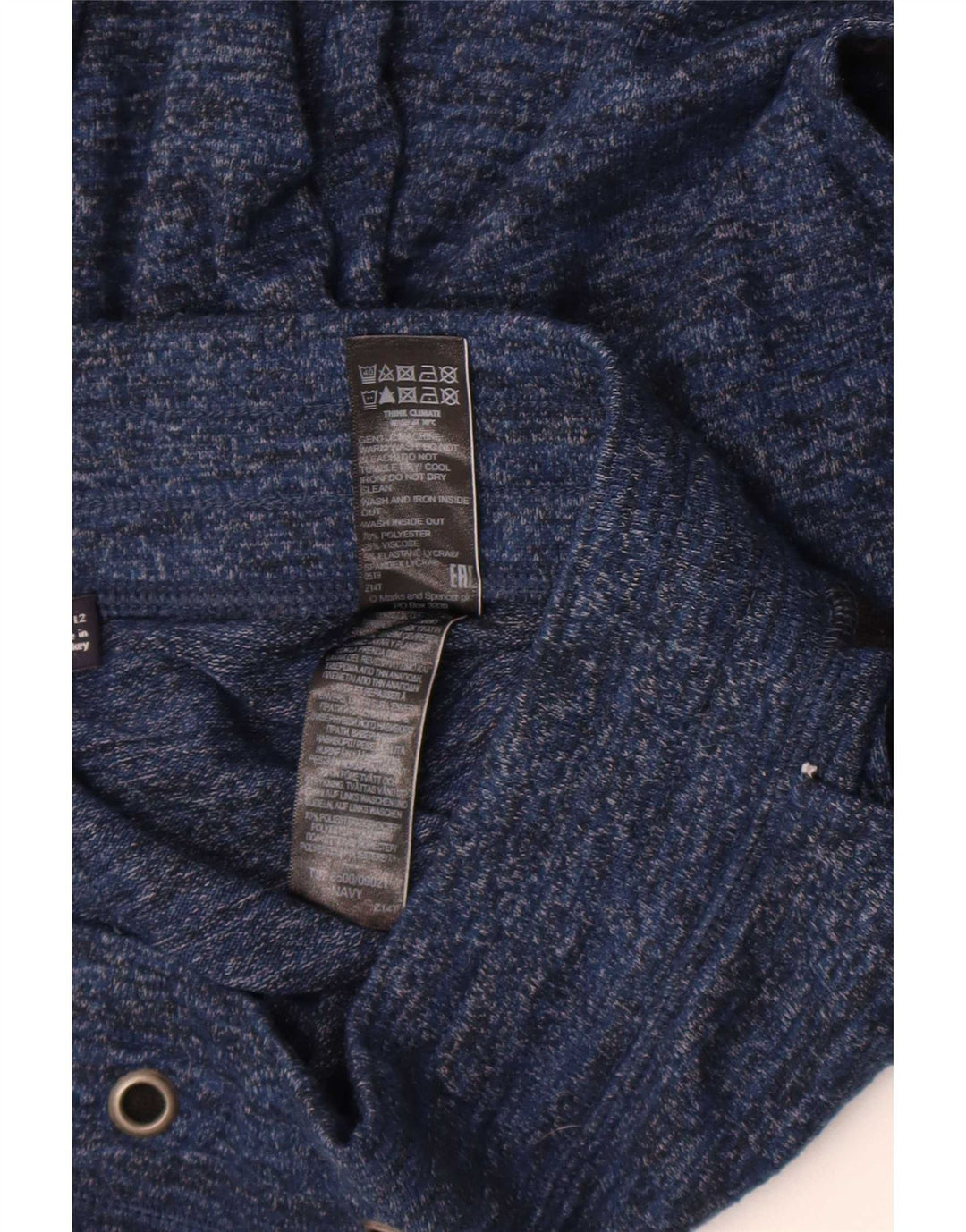 Marks & Spencer Γυναικεία φόρμα παντελόνια Joggers UK 12 Medium Navy Blue
