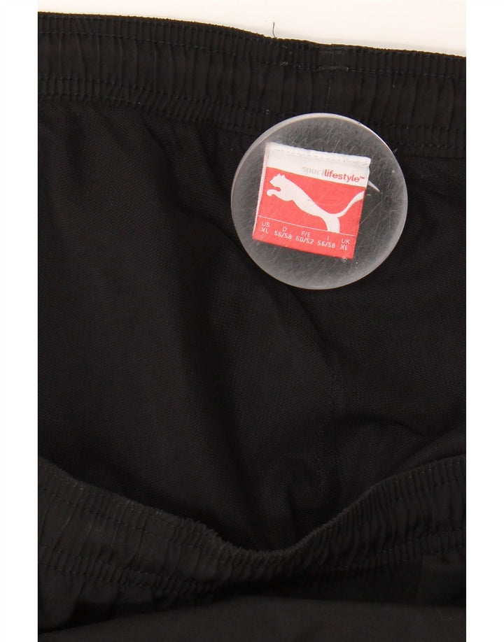 PUMA Mens Tracksuit Trousers XL  Black Vintage Puma and Second-Hand Puma from Messina Hembry 