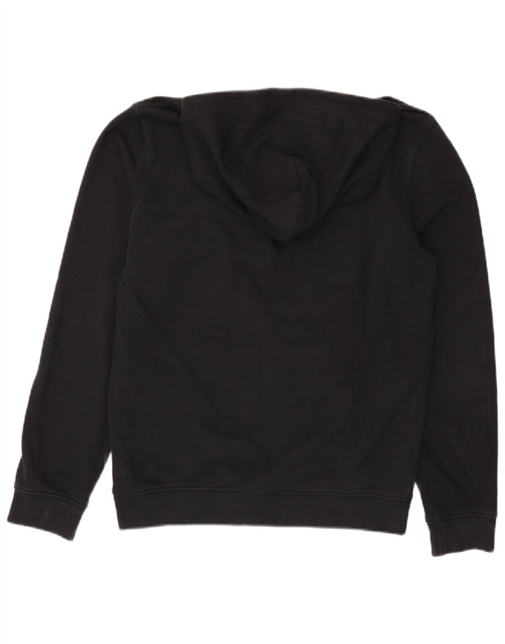 Champion Mens Hoodie Jumper Μικρό μαύρο βαμβακερό
