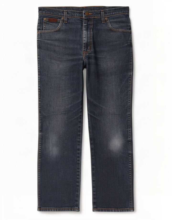 Ανδρικό τζιν ίσιο Wrangler Texas Stretch W34 L30 Μπλε βαμβακερό