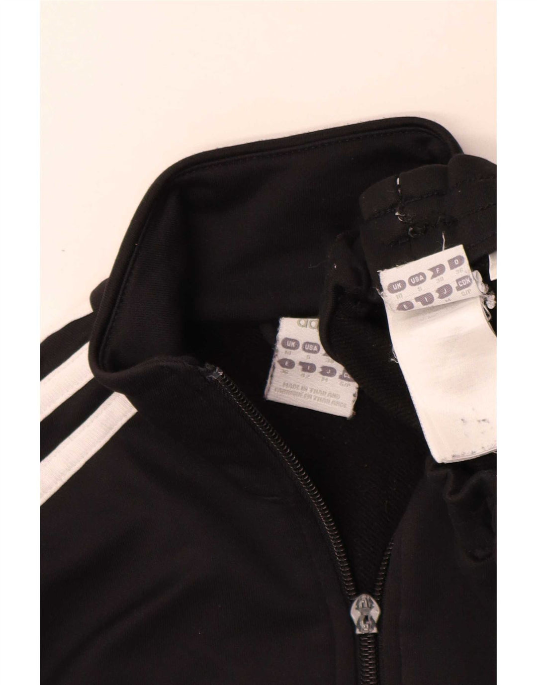 Adidas γυναικεία φόρμα UK 10 Small Black Polyester