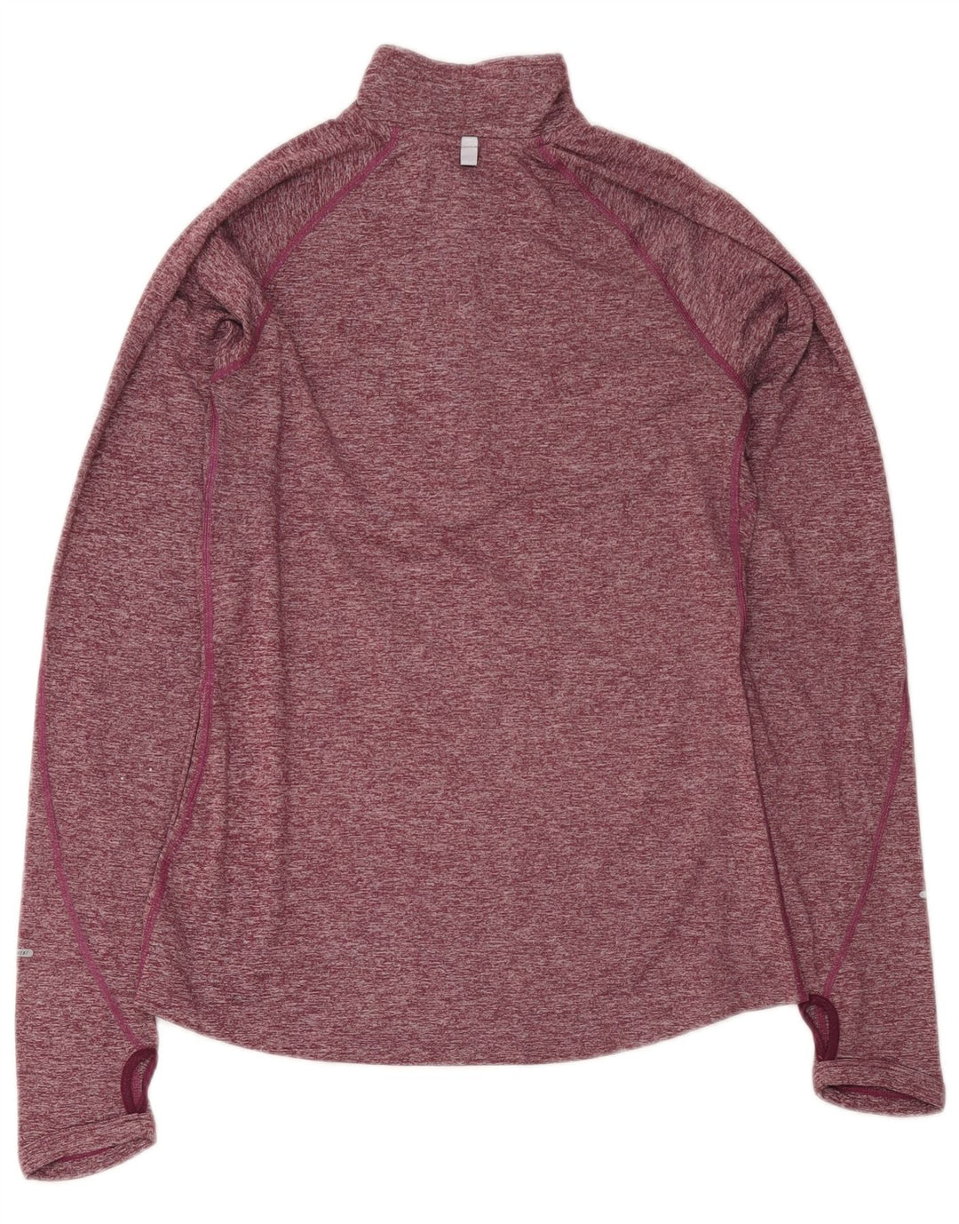 Γυναικεία φόρμα πουλόβερ Nike Dri Fit Top 10 Small Burgundy Flecked