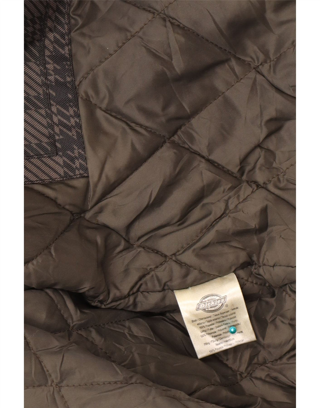 Dickies γυναικείο μπουφάν με κουκούλα Bomber padded UK 14 Large Grey Houndstooth
