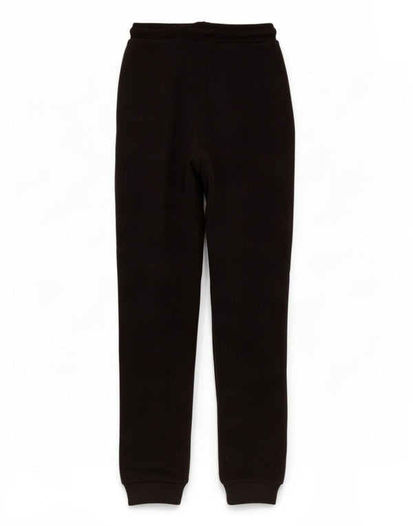 Fila Girls Tracksuit Trousers Joggers 11-12 ετών Μαύρο Βαμβακερό