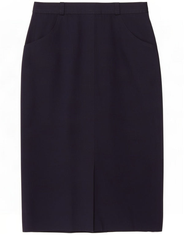 Jobis Γυναικεία Midi φούστα IT 42 Medium W30 Navy Blue Polyester