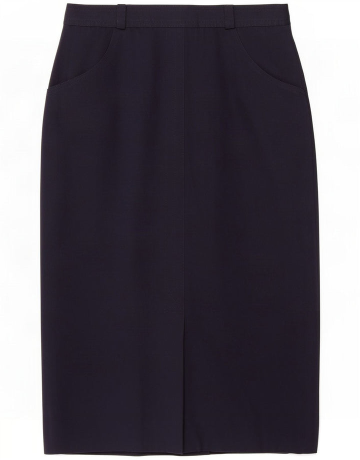 Jobis Γυναικεία Midi φούστα IT 42 Medium W30 Navy Blue Polyester