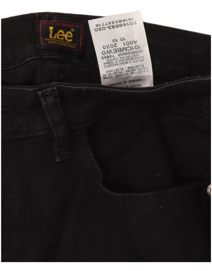 Γυναικείο τζιν μποτάκι LEE US 10 Large W32 L32 Μαύρο βαμβακερό