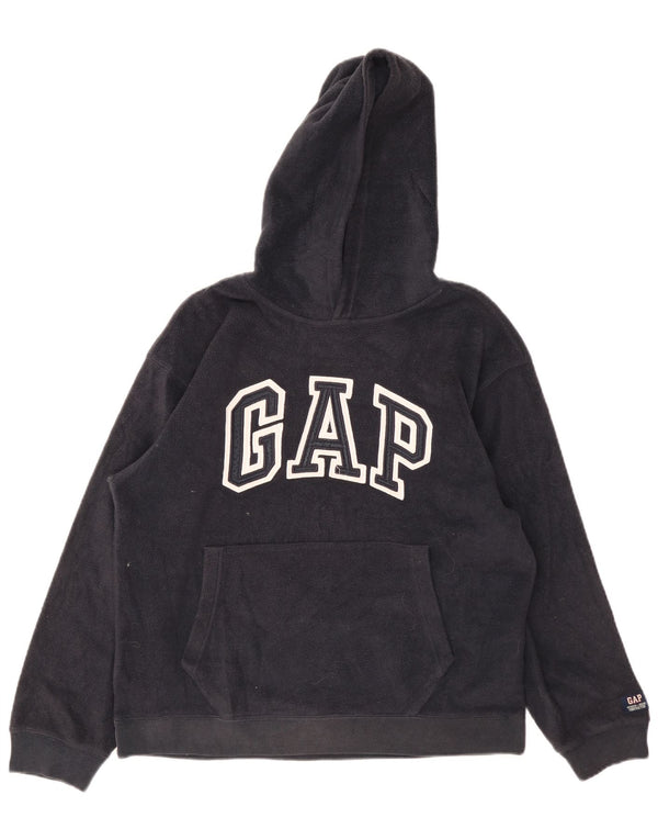 Gap Boys Graphic Hooded Fleece Jumper 13-14 ετών 2XL Navy Blue