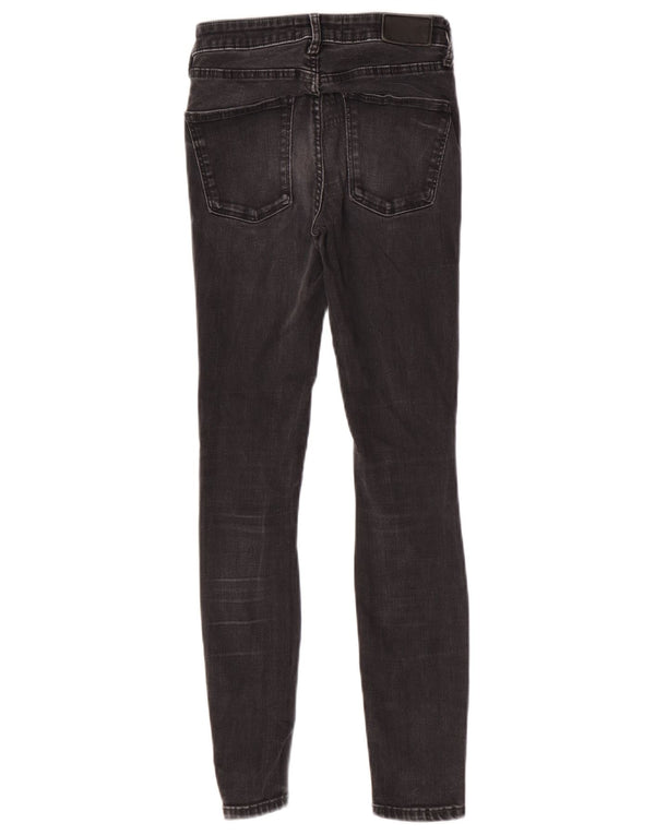 Zara Womens Skinny Jeans EU 34 2XS W24 L27 Grey Cotton