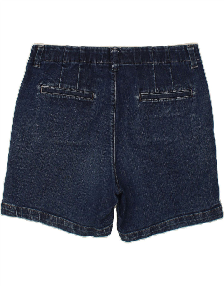 LEE Womens Regular Mid Rise Denim Shorts Size 32 Large Navy Blue Cotton Vintage Lee and Second-Hand Lee from Messina Hembry 