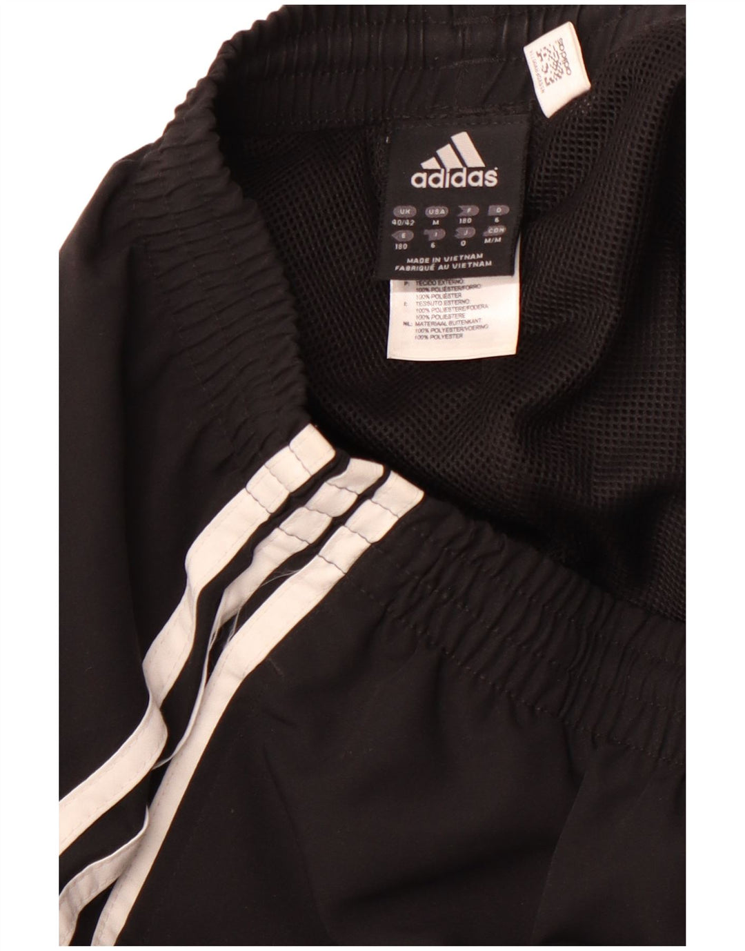 Ανδρική φόρμα ADIDAS Παντελόνι Joggers UK 40/42 Medium Black Colourblock