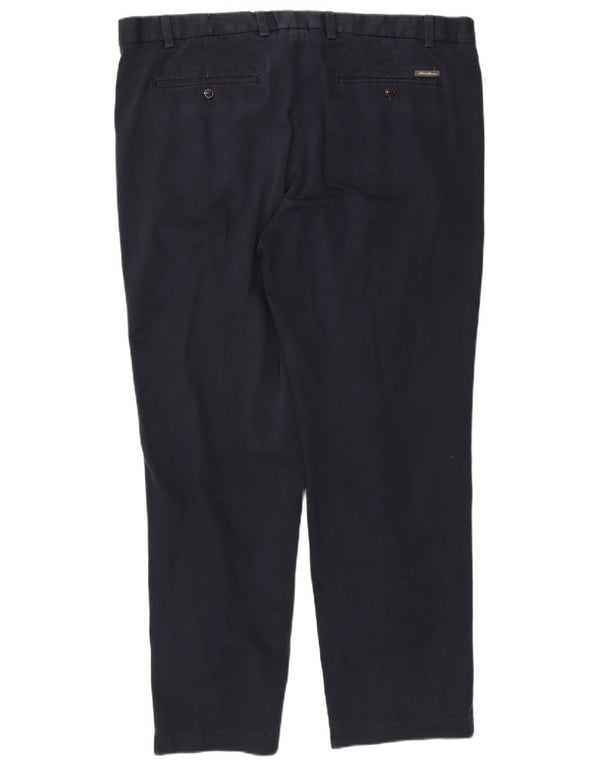 Eddie Bauer Ανδρικό ίσιο παντελόνι Chino W42 L32 Μπλε Βαμβακερό