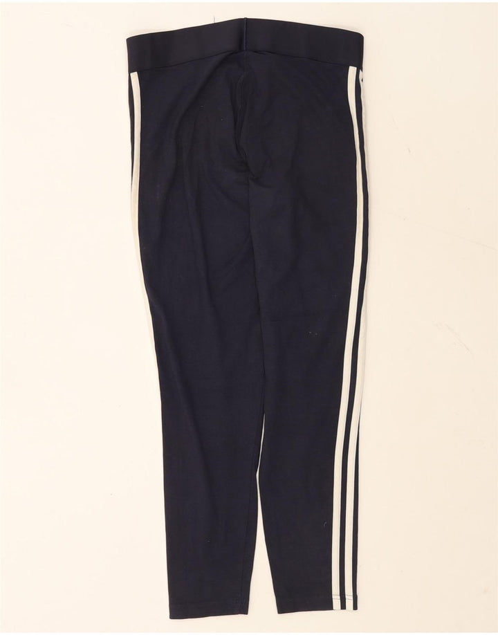 Γυναικείο κολάν Adidas UK 12/14 Medium Navy Blue