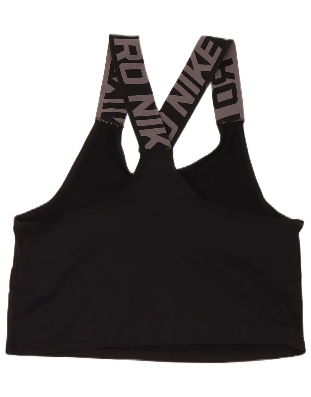 Γυναικείο αθλητικό σουτιέν Nike με γραφικό Dri Fit Μικρό μαύρο πολυεστέρα