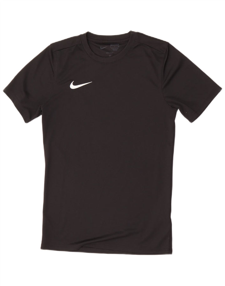 Ανδρικό μπλουζάκι Nike Dri Fit Slim Top Small Black Polyester