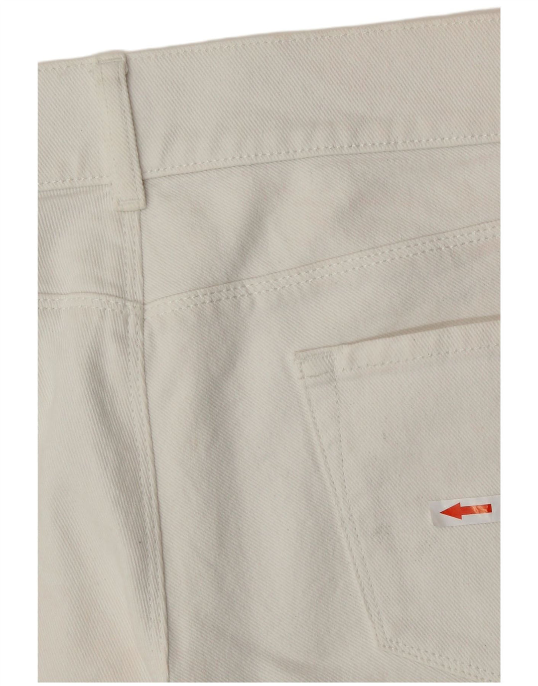 Γυναικείο τζιν Hot παντελόνι Benetton W32 Large Off White