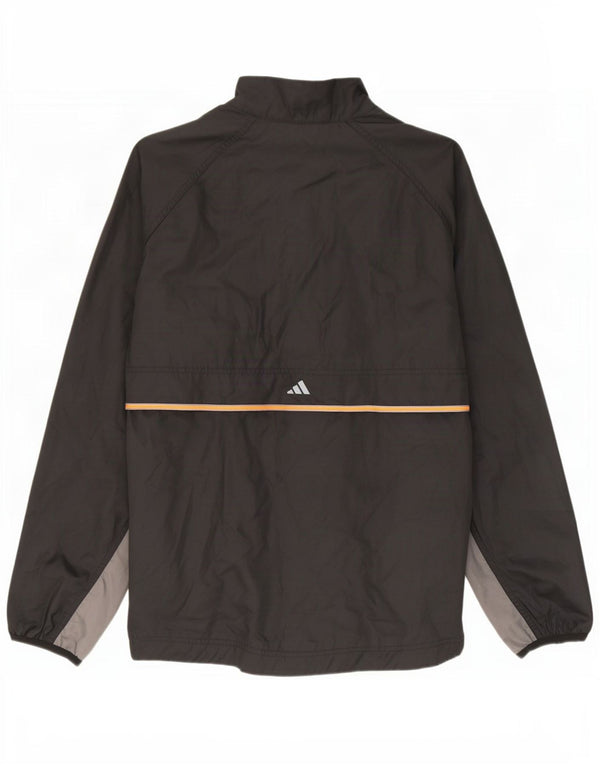 Adidas Mens Loose Fit Pullover Tracksuit Top UK 40/42 Medium Black