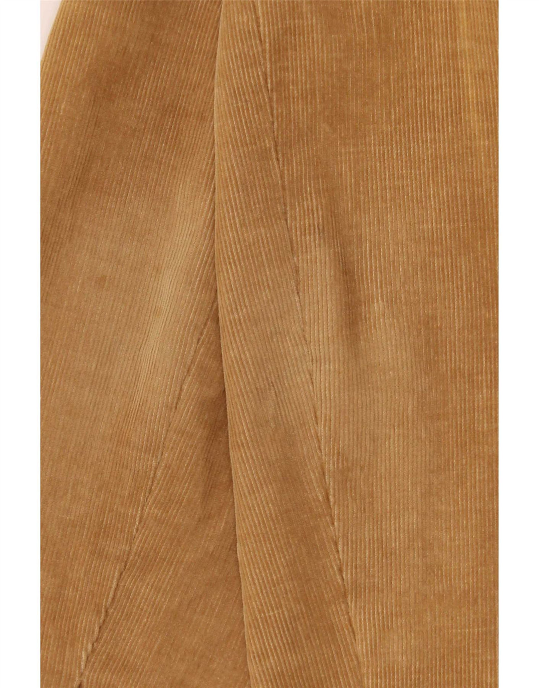 Zara Γυναικείο σακάκι 2 κουμπιών κοτλέ blazer UK 10 μικρό μπεζ βαμβακερό