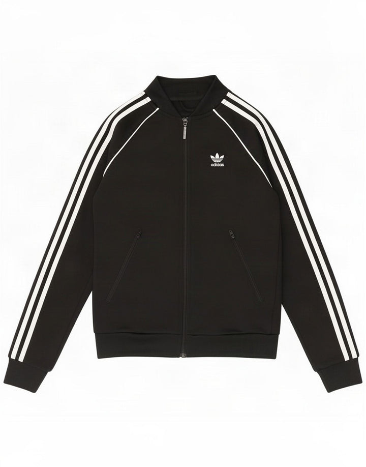 Adidas Γυναικεία αθλητική φόρμα Top Jacket UK 4 XS Black Polyester