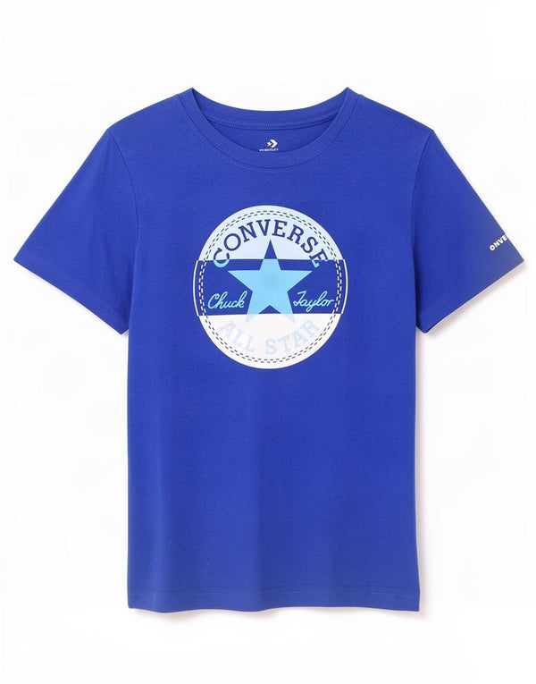 Μπλουζάκι Converse Boys Chuck Taylor Graphic T-shirt 10-11 ετών μεσαίο μπλε