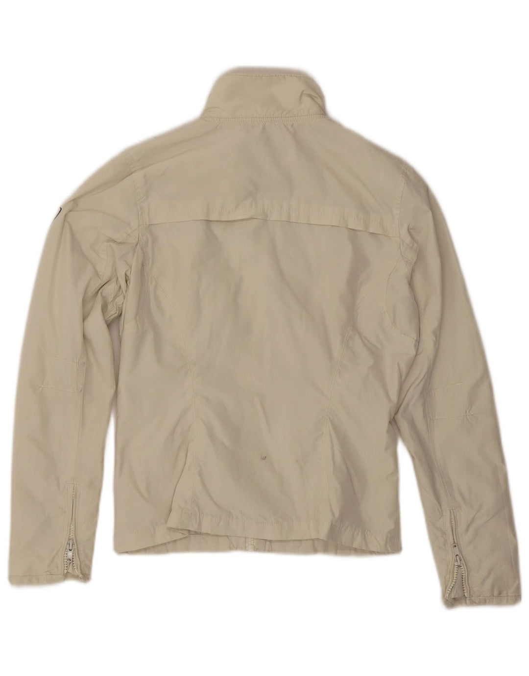 Bomb Boogie Γυναικείο Bomber Jacket UK 12 Medium Off White Polyester