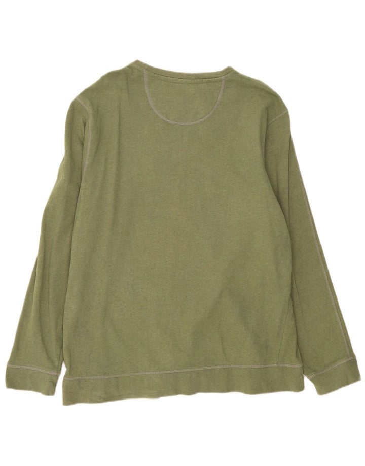 Ανδρική φούτερ Marks & Spencer Jumper XL Khaki Cotton