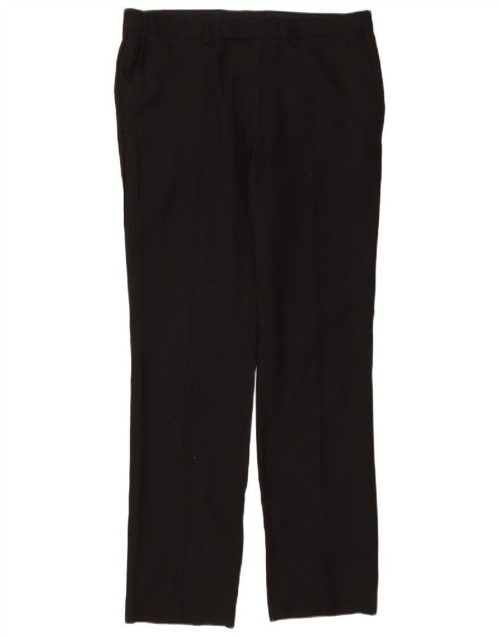 Marks & Spencer Ανδρικό Slim Fit Παντελόνι W34 L32 Μαύρο