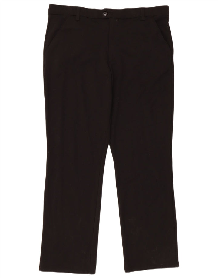 Ανδρικό ίσιο παντελόνι Chino Lee W40 L31 Black Rayon
