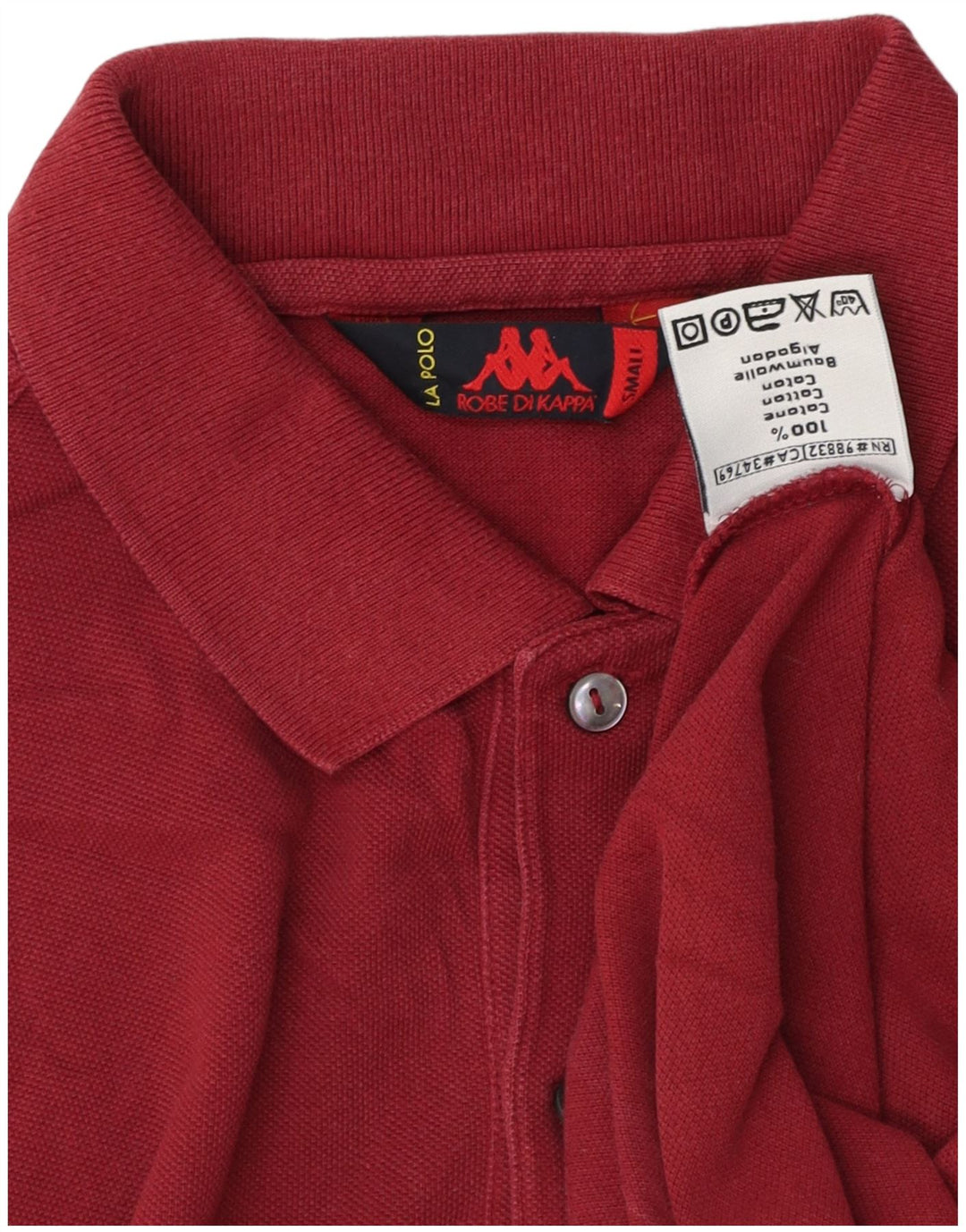 Ανδρικό μπλουζάκι πόλο Kappa Μικρό βαμβακερό βαμβακερό