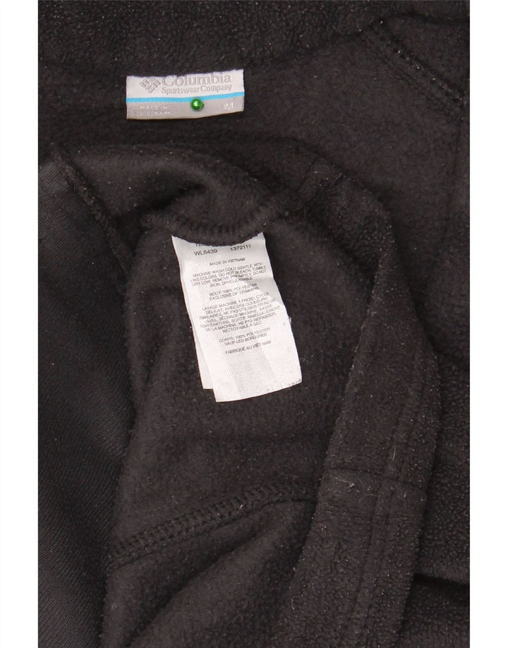 Columbia Γυναικείο Fleece Jacket UK 12 Medium Black Polyester